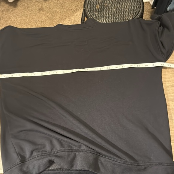 Aerie oversized cowl neck sweatshirt pullover womens size medium drawstring soft - Picture 6 of 7